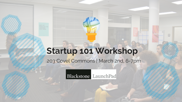Startup UCLA Presents: Startup 101 Workshop