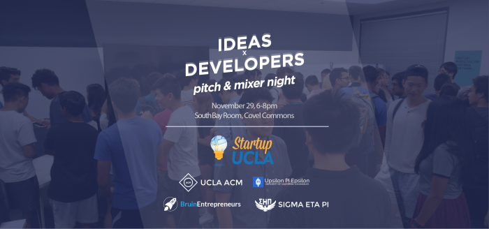 Ideas x Developers: Pitch & Mixer Night